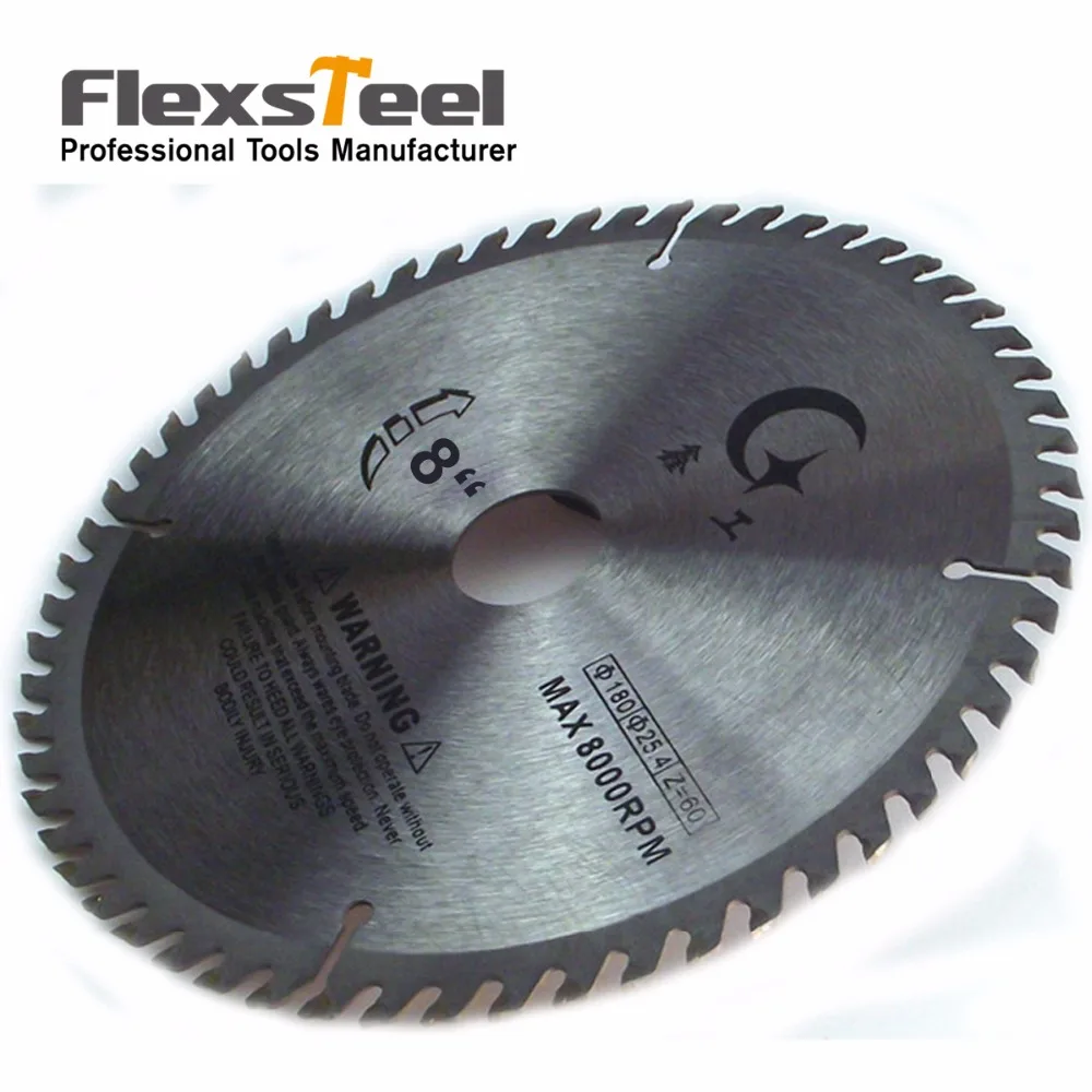 8 Inch 60 Teeth YG8 TCT Woodworking Circular Saw Blade Acrylic Plastic