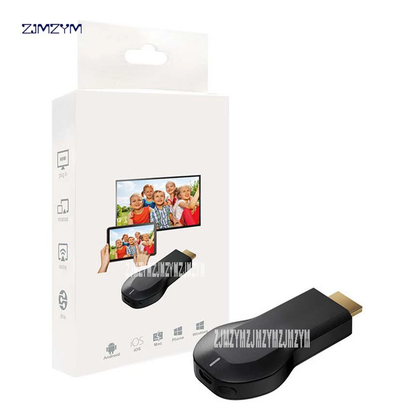 100 шт. M2 беспроводной ключ ТВ HDMI Mirascreen 2 4G Wifi приемник Поддержка iOS Android Arplay Miracast TV