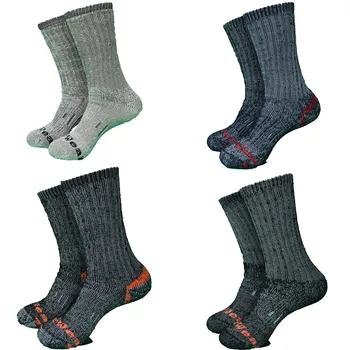 

2 Pairs The Whole Terry Thicker Work Boot Crew Socks Men's Socks 6 Colors