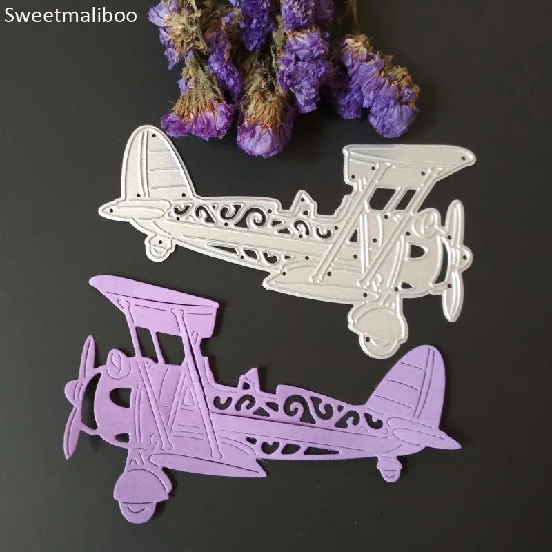Airplane cutting dies scrapbooking