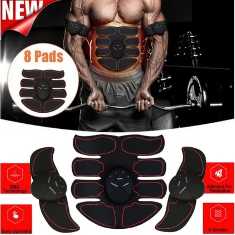 Fitness Abdominal Muscle Trainer Press Stimulator Gym Equipment training apparatus Body Slimming Shaper Machine Exerciser-8