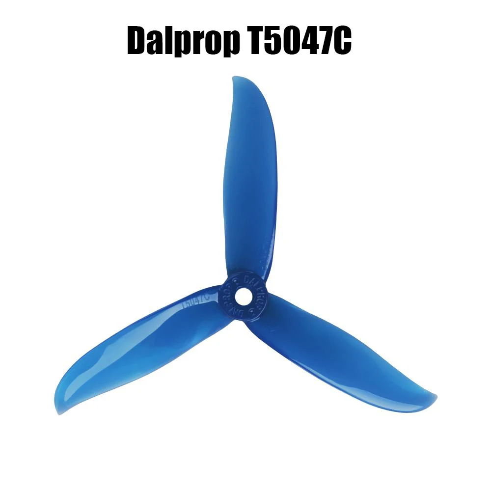 12 Pairs DALPROP Cyclone T5047C Triblade Propeller for FPV Racing Drone MultiRotor POPO motors compatible | Игрушки и хобби