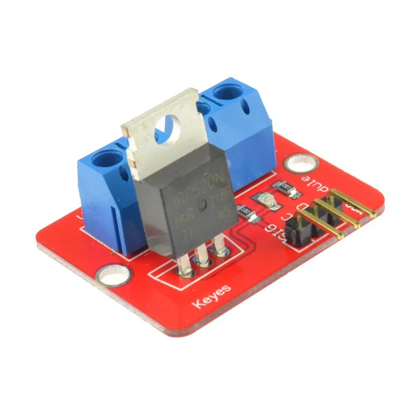 Glyduino Топ Mosfet Кнопка IRF520 драйвер MOS модуль для Arduino ARM Raspberry Pi электронный DIY|module