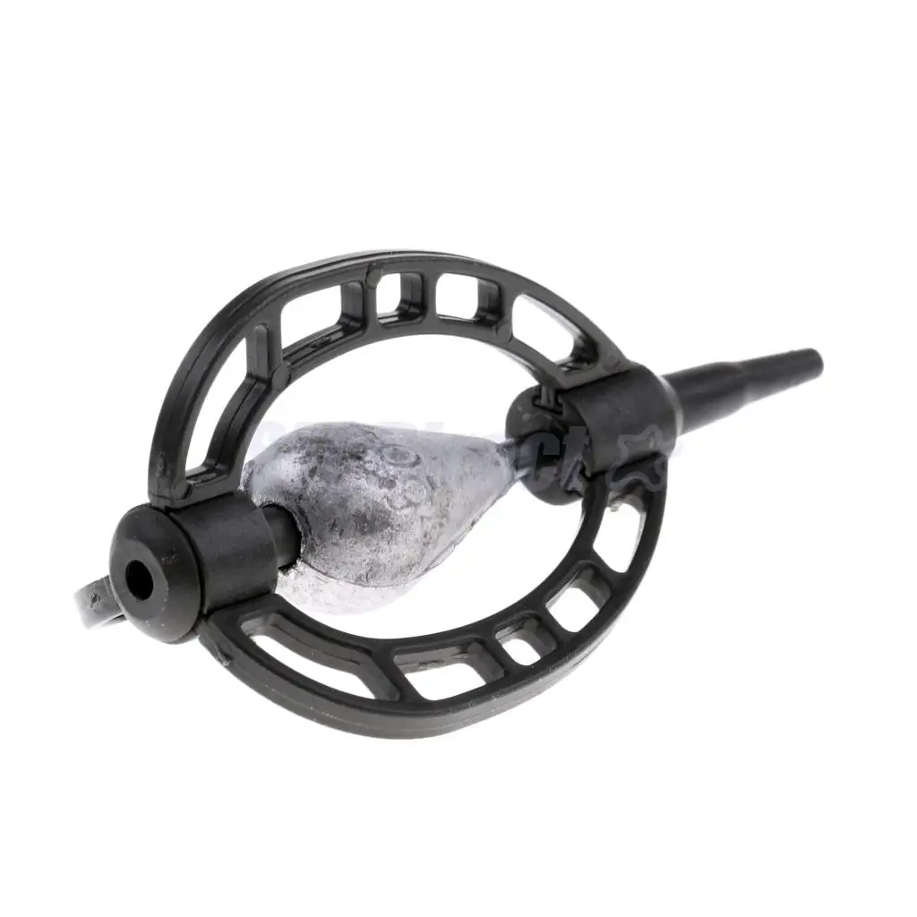 In-line Method Fishing Feeder Swim Feeders Carp Fishing Baits Cage Trap with Lead Sinker 40g 45g