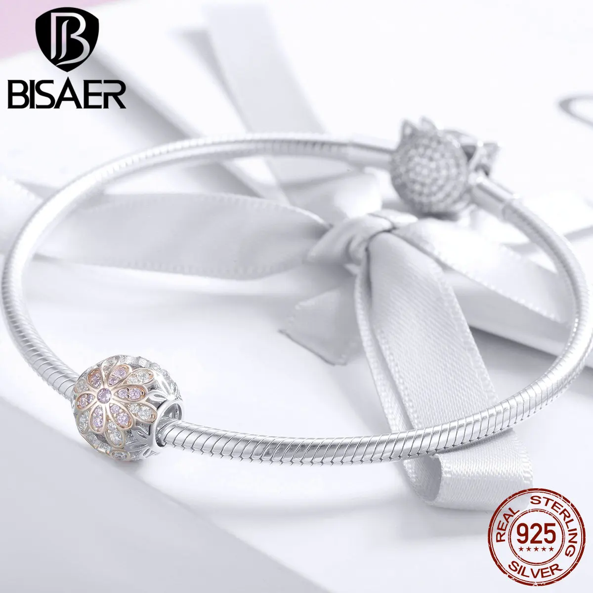 Женский серебряные бусины 925 пробы Bijoux HSC922 новинка 2019|Бусины| |