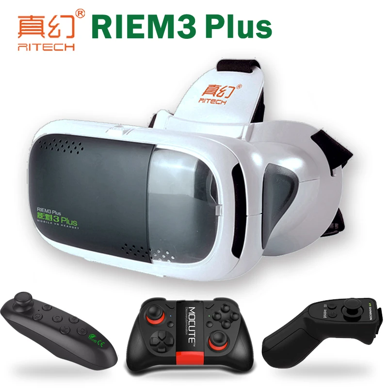RITECH Google Cardboard шлем 3 D VR коробка 3D Очки виртуальной реальности очки гарнитура для