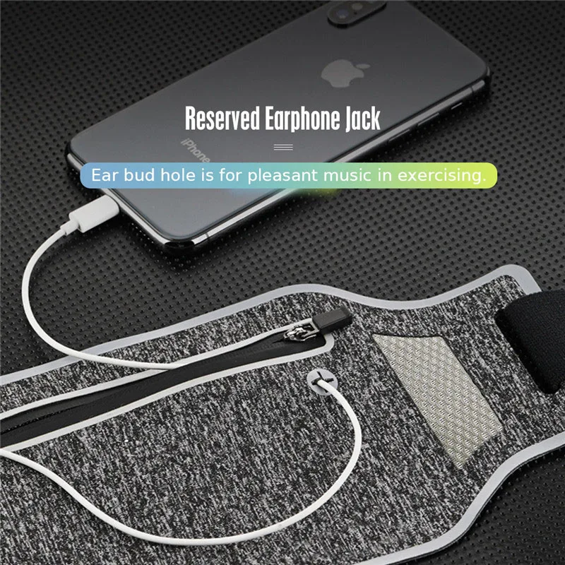 Running Waist Belt Sports Running Jogging Cycling Cell Phone Bag Pouch Waist Bag Pack Fitness Sac Trail Running Homme