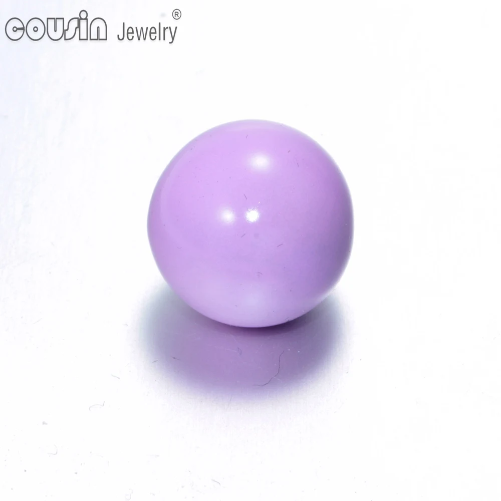 Angel Bola Eco-friendly Copper Sound Ball Multicolor 16mm Music Ball for Pendants P2 Maternity Necklace Jewelry Cousin Jewelry - Окраска металла: 12 23