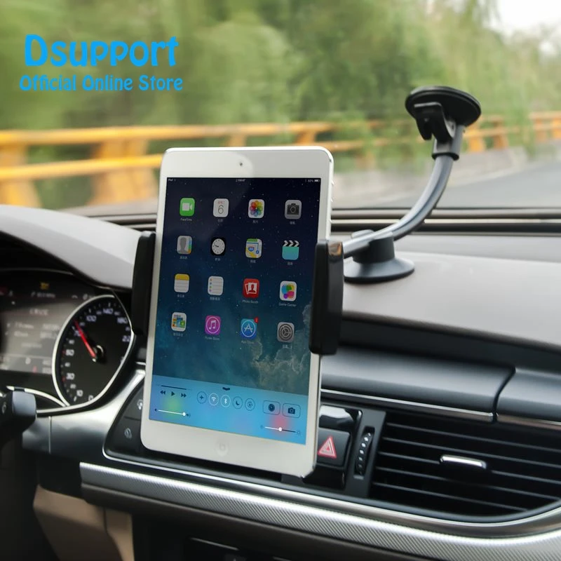 

LP-3B Window Suction 7-8" Tablets & 3.5- 5.5" car phone/tablet Holder Stand For ipad mini iphone Xs max 7 8 plus Auto Windshield