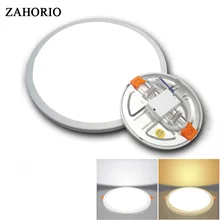 Круглый светодиодный панельный светильник 6 Вт 8 Вт 15 Вт 20 Вт внутренний светодиодный светильник Встраиваемый светодиодный потолочный Светильник направленного света Точечный светильник с открытым отверстием Регулируемый 220 в 240 в 110 В