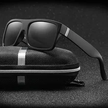 Мужские поляризованные солнцезащитные очки, модные фирменные дизайнерские очки для вождения, солнцезащитные очки для мужчин, зеркальные солнцезащитные очки, UV400 Oculos de sol Gafas