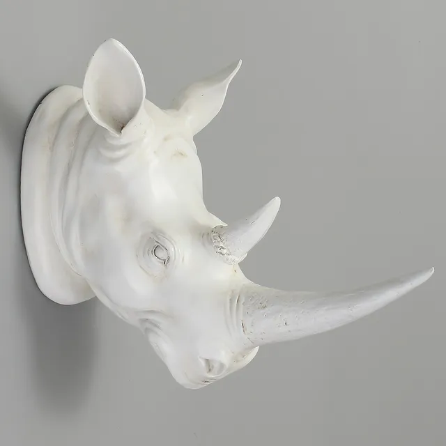 Wall Hanging Hooks wall hanging hook decor resin exotic rhinoceros head craft Wall Hanging Hooks wall hanging hook decor resin exotic rhinoceros head craft