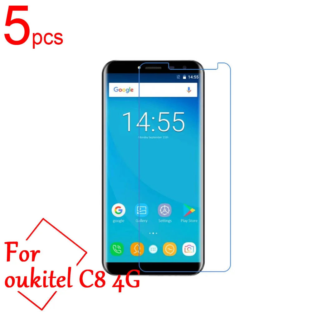 

5pcs Ultra Clear /Matte/Nano anti-Explosion For oukitel C8 LCD Screen Protector Film For oukitel C8 4G Protective film + Cloth