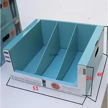 Четыре яруса торта Форма Дисплей стенд, corrugarted пол Дисплей для супермаркета рекламы