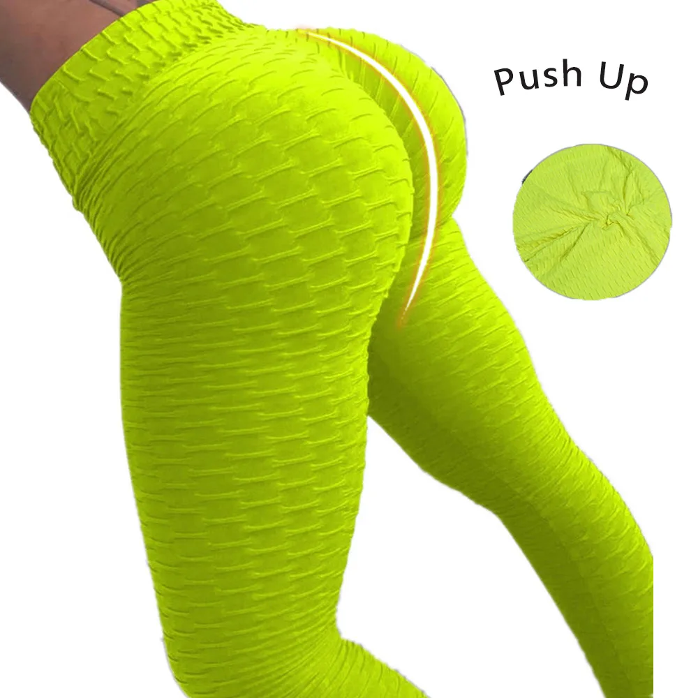 2018 Sexy Women High Elastic font b Fitness b font Sport Leggings Yoga Pants Slim Running