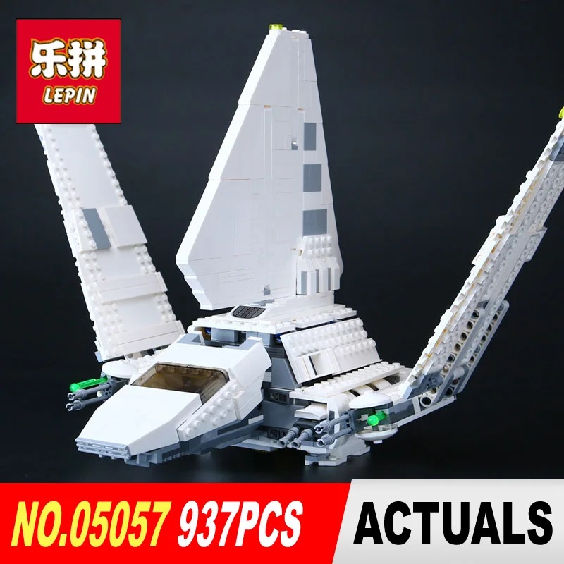 

Lepin 05057 STAR Series New The Fighting Shuttle Set Model Building Kit Blocks Bricks Toy Children Gift With legoed 75094 WARS