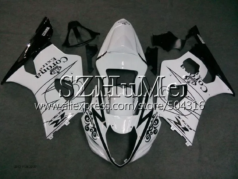 Корпус для SUZUKI GSX-R1000 GSXR 1000 03 04 зеленый пламя кузов 36SH13 GSXR-1000 GSXR1000 03 04 K3 GSX R1000 2003 2004 обтекатели - Цвет: No.  10