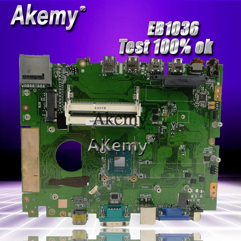 

Akemy Original All-in-one motherboard For ASUS EB1036 EB103 mainboard 100% Test ok Works J1900 CPU