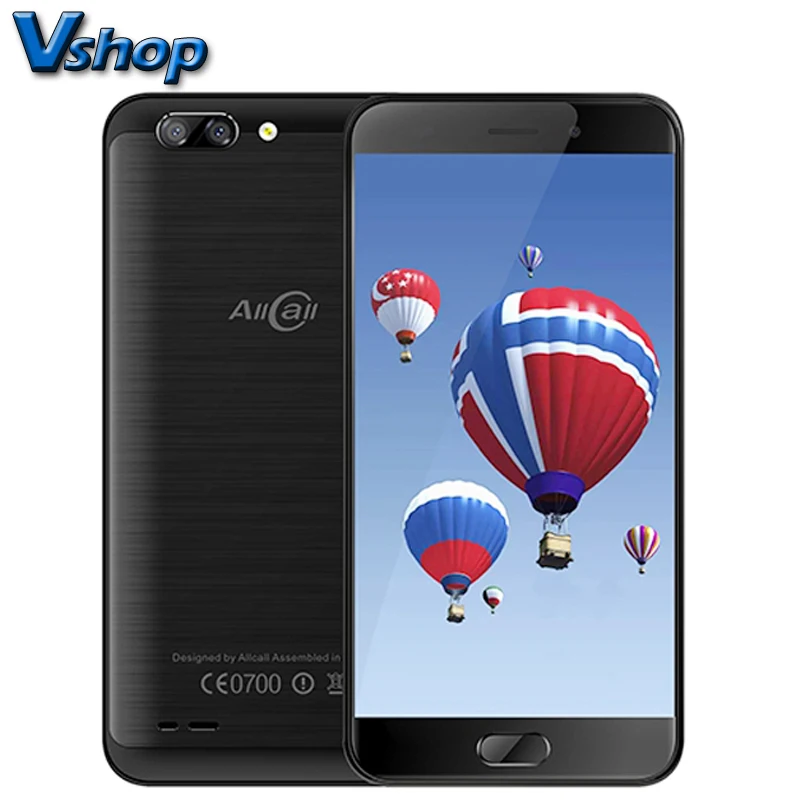 

Original ALLCall Atom 4G LTE Mobile Phones Android 7.0 2GB+16GB MTK6737 Quad Core Smartphone Dual Back Cameras 5.2" Cell Phone