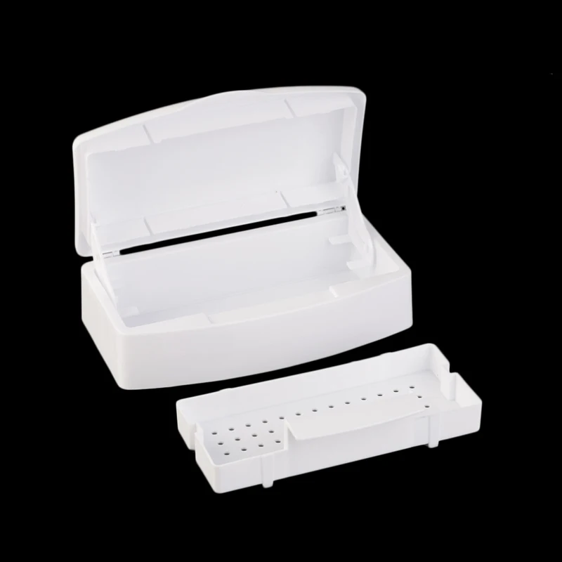 New Nail Sterilizer Tray Disinfection Pedicure Manicure Box Nails Art Boxes Sterilizing Salon Tools HB88