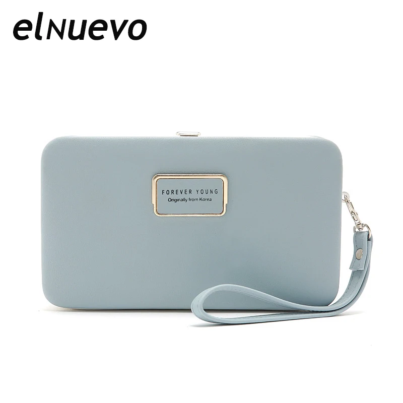 

Casual New Ladies Coin Purses Clutch Women Long Wallet ID Card Female Zipper Leather Wallets Purse For Women Card Holder