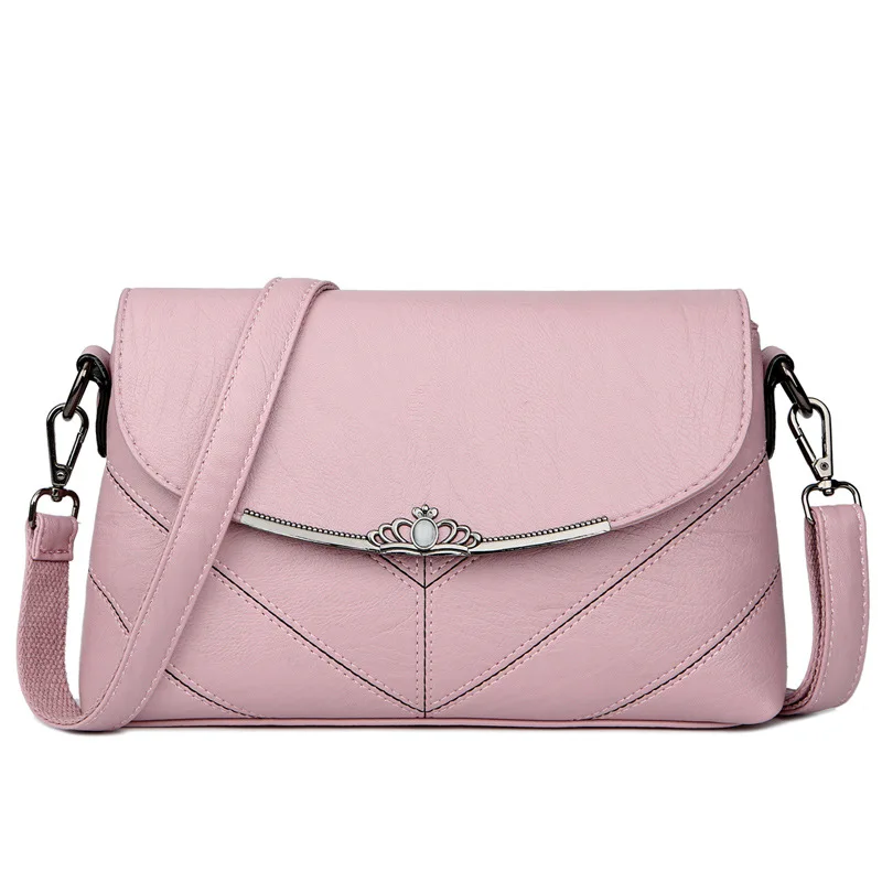 

Ladies PU Leather Handbags Designer Luxury Bags For Women Messenger Shoulder Bag Female Totes Top-handle Bags Bolsas Sac A Main