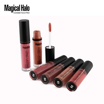 

6 Pcs Beauty Liquid Lipstick Kit Women Sexy Colors Lip Paint Matte Lipstick Waterproof Long Lasting Lip Gloss Makeup Cosmetic