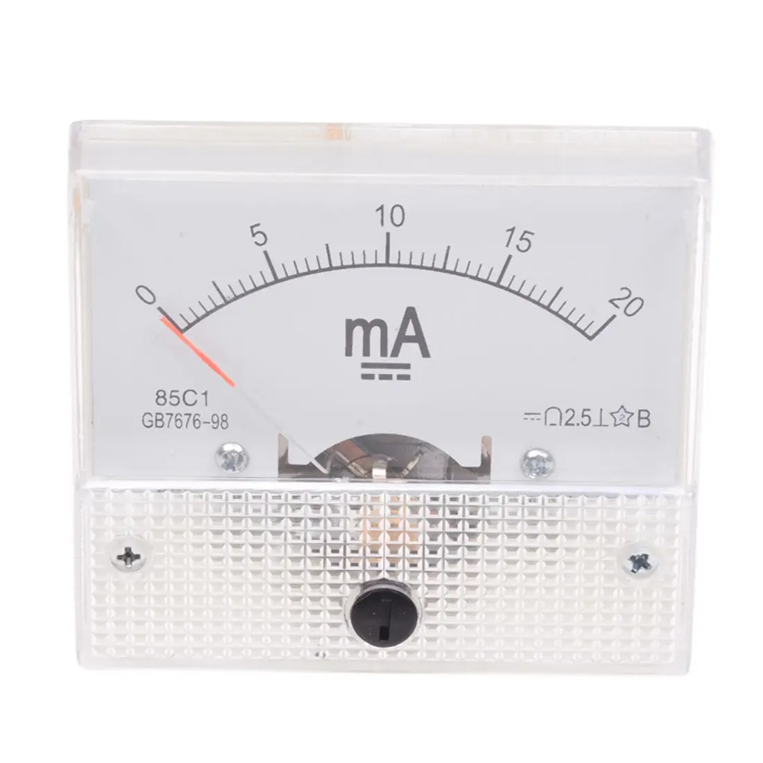0 20mA Analog DC Current Panel Meter Ammeter 85C1 Ain Current Meters