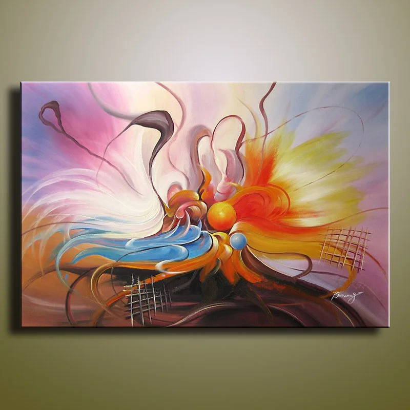 handmade oil painting on canvas modern 100 Best Art Abstract oil