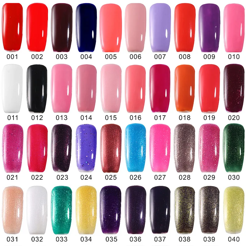 CNHIDS 132 Color Nail Polish Long-lasting Soak Off Gel Polish UV & LED Lamp Nail Varnish DIY Gel Na