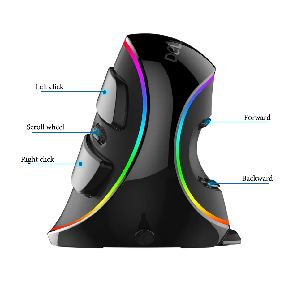 Vertical Gaming Mouse 6 Buttons 4000DPI