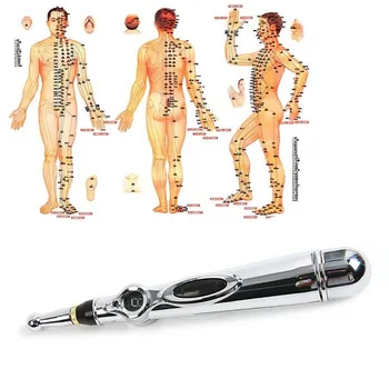 

Health Monitor Mini Electric Chinese Acupuncture Needle Meridian Energy Pen Machine Apparatus Body Therapy Massager Pain Relief
