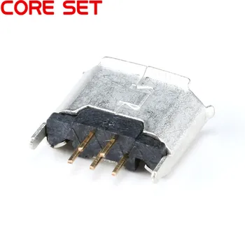 

100PCS Micro USB 5P Connector 5 Pin SMD DIP MINI USB Female Socket