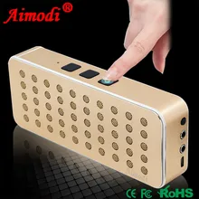 Aimodi Bluetooth Speaker HIFI Wireless Stereo Mini Portable MP3 Player Pocket Audio Support Handsfree TF Card free shipping