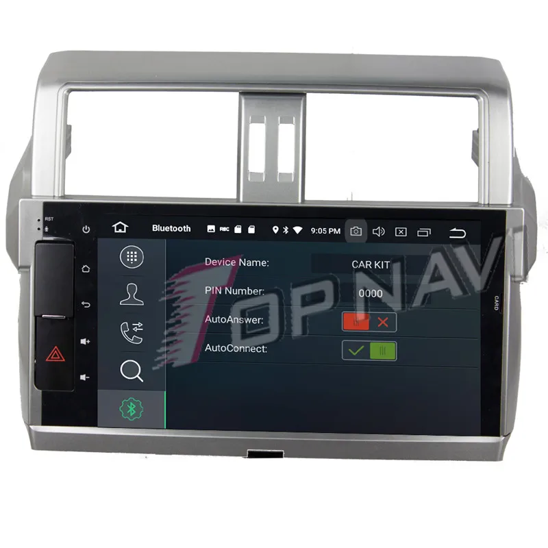  Topnavi Octa Core Android 9.0 Car Multimedia Player For Toyota PRADO 2014-2015 Audio Radio Stereo 2
