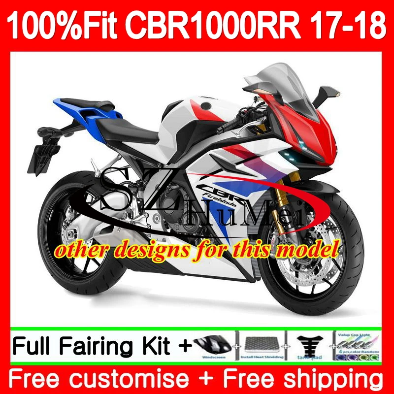 Комплект Инъекций+ красный резервуар для HONDA CBR 1000 RR CBR1000RR 17 18 107SH. 10 CBR 1000RR CBR-1000RR CBR1000 RR обтекателя