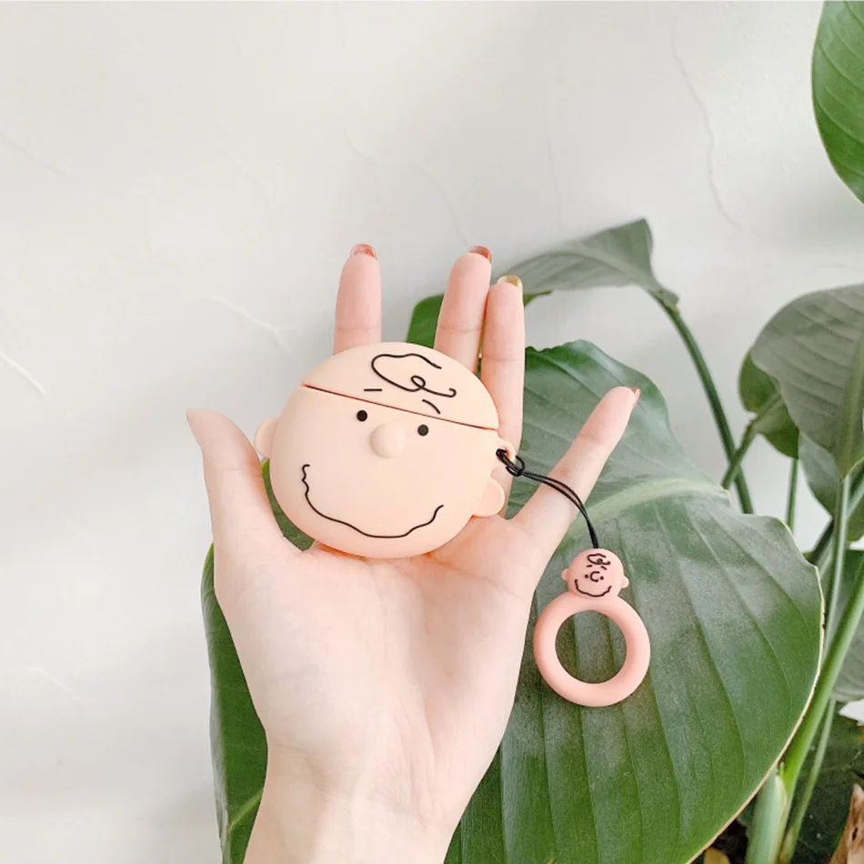 01EJT118 Силиконовый чехол для наушников для Airpods 2, чехол с 3D рисунком Наруто Пэйн, чехол для наушников Apple Air pods, 1 чехол для Earpods, брелок - Цвет: 01EJT118