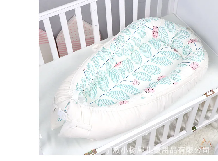 Новинка 2019, 80 см * 50 см, детская кроватка, портативная, съемная и моющаяся, детская кроватка для путешествий, Детская Хлопковая Колыбель