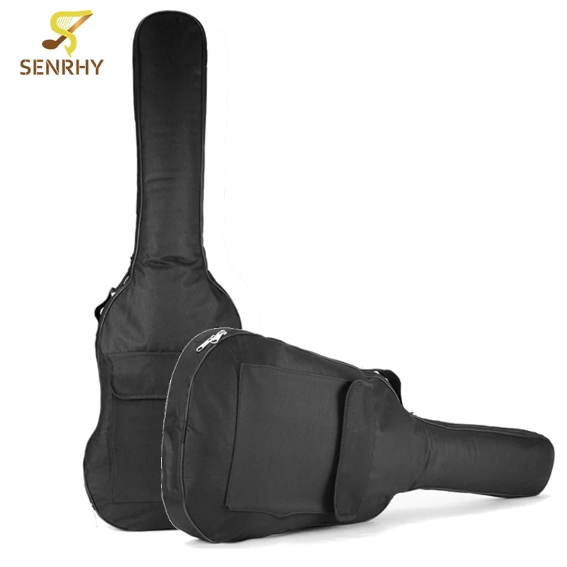 Zebra 102x35x5cm Black Double Straps Electric Guitar Gig Bag Guitarra Case Box Cover Ukulele Backpack For Acessorios Musicais