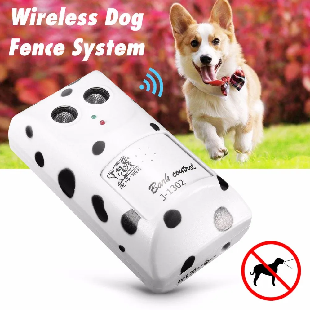 Humanely Ultrasonic Bark Stopper Dog Barking Control Training Device Silencer Dog Repeller 41315180901
