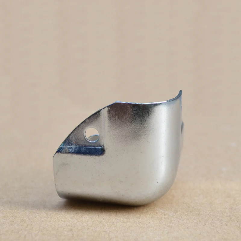 

free shipping 8 pieces metal corner bracket cosmetic bag hardware part furniture corner wood box Air box corner toolcase corner