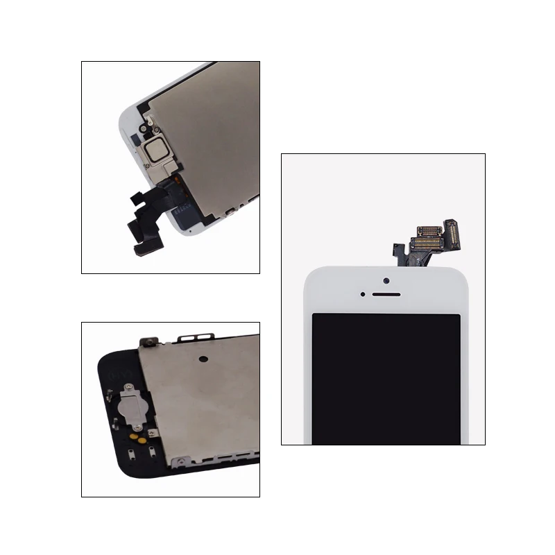 EFAITH 100 шт. дисплей без битых пикселей для iPhone 5 5G Полный ЖК с сенсорным экраном
