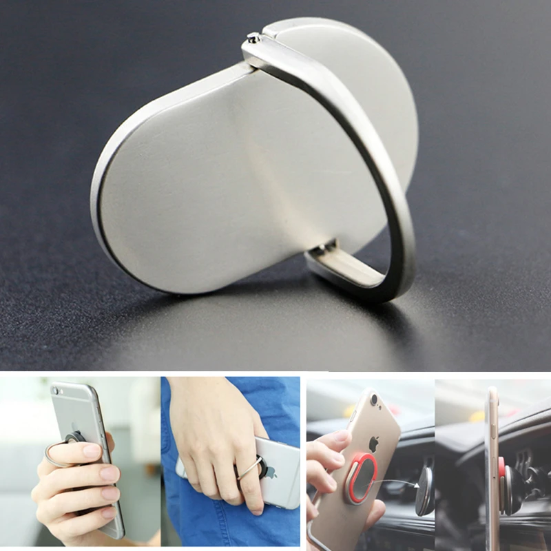 

new Universal Metal Finger Ring Mobile Phone Smartphone Stand Holder For iPhone Samsung Smart Phone GPS MP3 Car Mount Stand