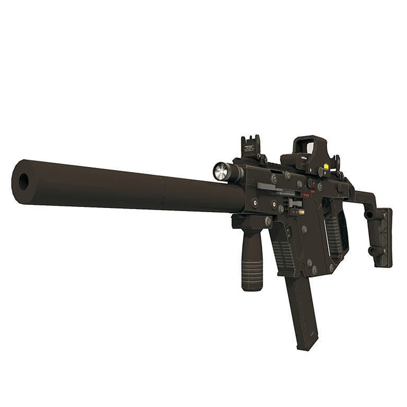 DIY 1:1 KRISS Супер V винтовка пистолет бумага модель собрать ручной работы 3D Игра Головоломка Детские игрушки