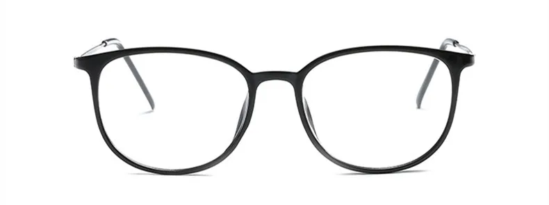 Новинка, мягкие легкие винтажные очки, женские очки, оправа для очков, квадратные TR90, очки для чтения, оправа, оптические очки Gafas Oculos - Цвет оправы: bright black