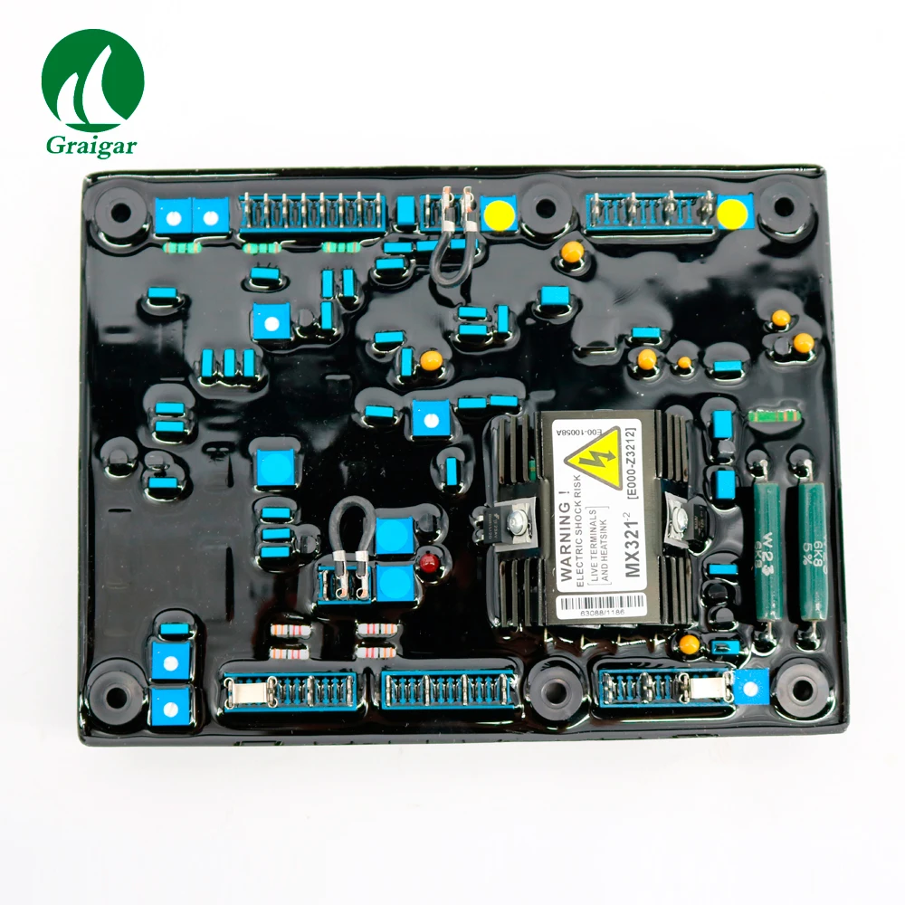 

MX321-2 Generator Regulator Board Three Phase RMS Voltage Detection Working voltage range: 150 ~265 V