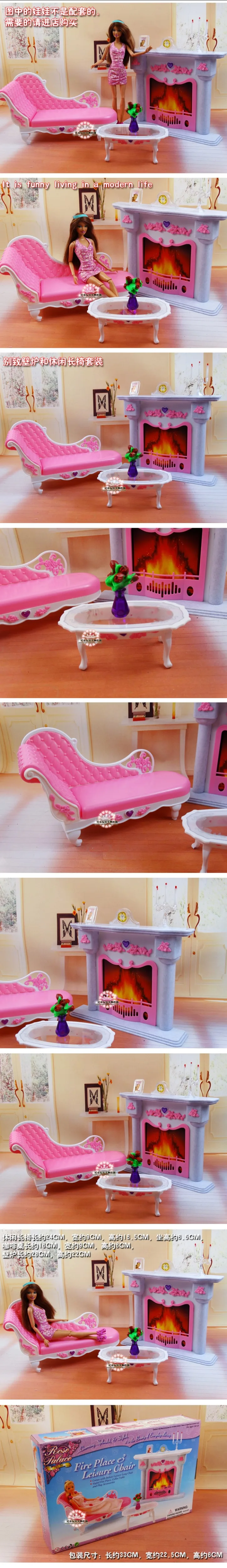 Оригинальная столовая посуда Барби ужин в ресторане комплект из стола и стула мечта 1/6 bjd Кукольный дом мебель аксессуары игрушка подарок