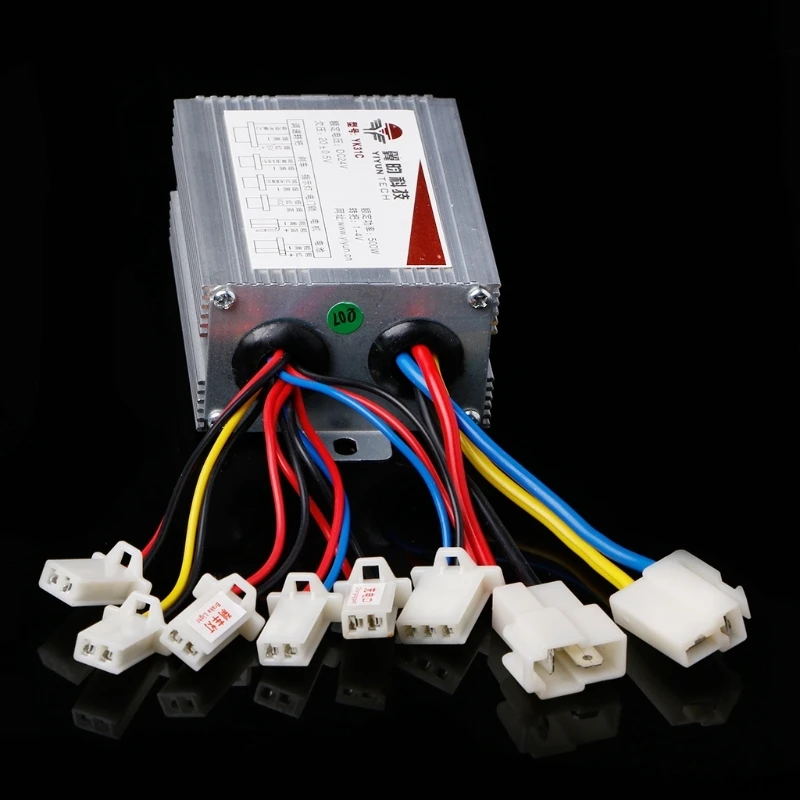 

DC 24V 500W Motor Speed Brush Controller 30A For Electric Bicycle Bike Scooter Mar28
