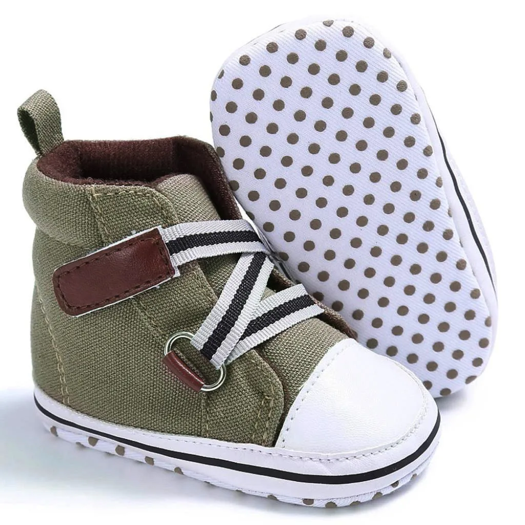 

MUQGEW New arrival Baby Shoes Boy Girl Newborn Crib Soft Sole Shoe Sneakers 2019