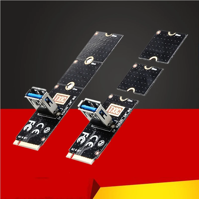 Переводная карта NGFF M.2 на USB 3 0 адаптер M2 для райзерной карты PCI E майнинга